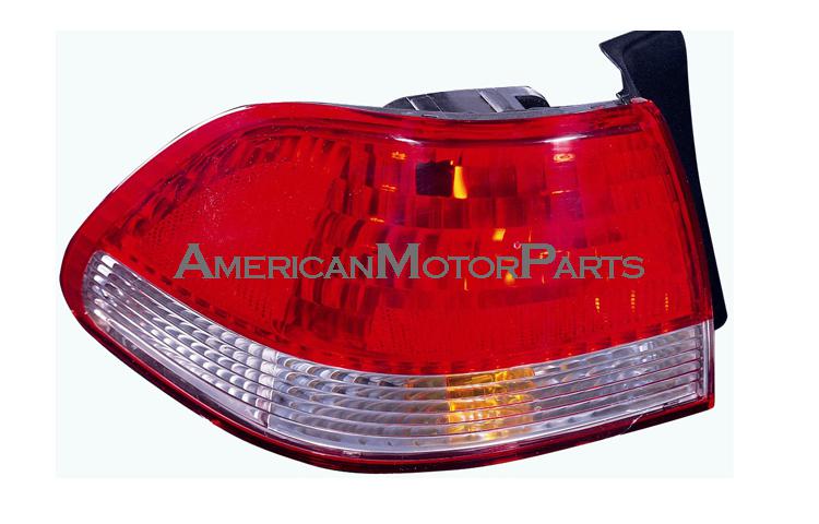 Left driver side replacement outer tail light 01-02 honda accord 4dr 33551s84a11