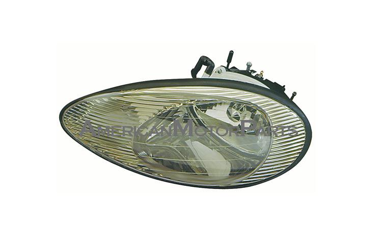 Left driver side replacement headlight 96-99 mercury sable - xf1z13008ba