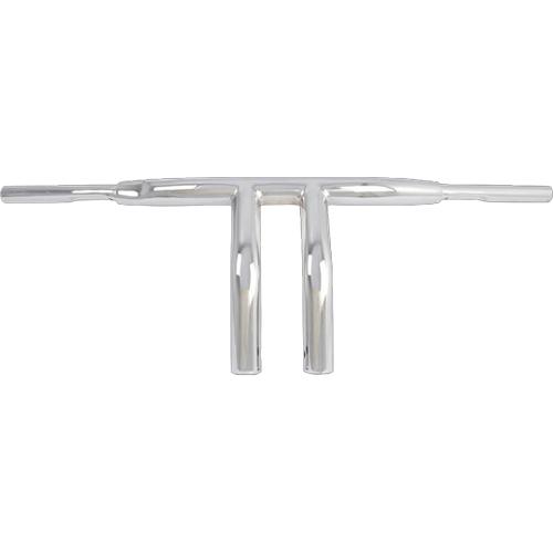 Burly brand chrome 1-1/2" super riser high drag bar handlebars for harley models