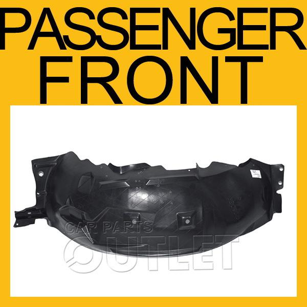 98 99 00 01-06 ford ranger front fender liner splash shield plastic passenger rh