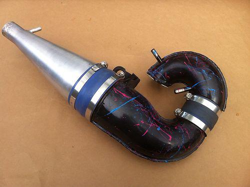 Kawasaki jetski 440 mariner superstock pipe rare 3 piece exhaust pipe sx js