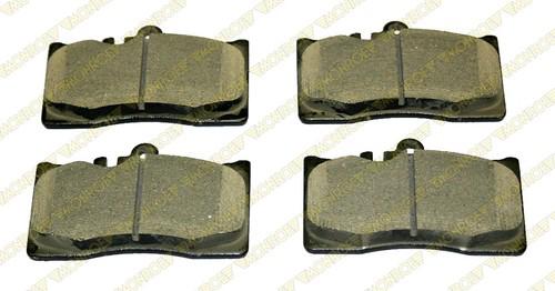 Monroe cx870 brake pad or shoe, front-monroe ceramics brake pad