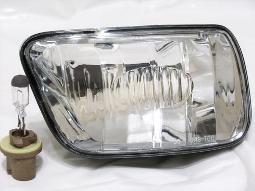 Chevy 2002-2007 trailblazer driving fog light lamp l h driver w/light bulb new