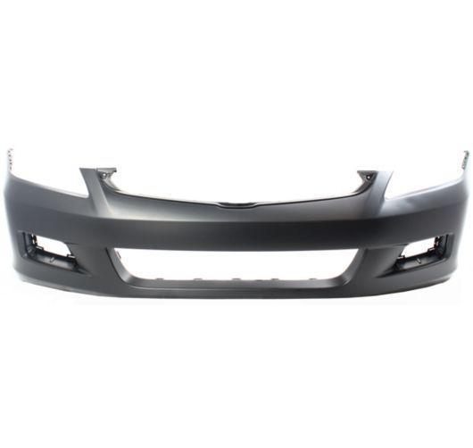 Capa 2006 2007 accord front bumper primered black plastic facial cover usa sedan