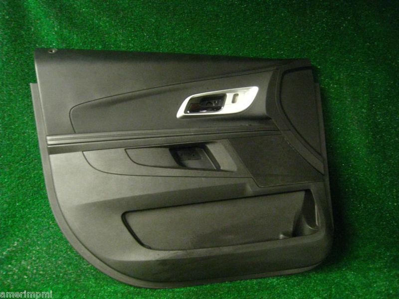 2012 chevy equinox driver side door panel skin trim cover jet black