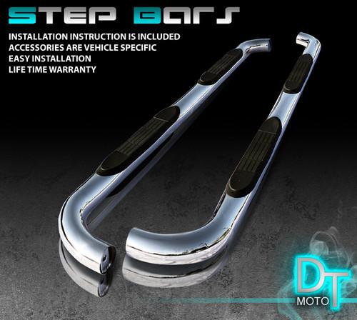 04-10 durango 4dr 3" t-304 stainless steel side step nerf bar running board