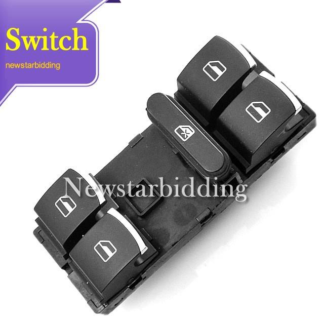 New window master panel switch for volkwagen jetta mk5 mk6 tiguan passat cc b6