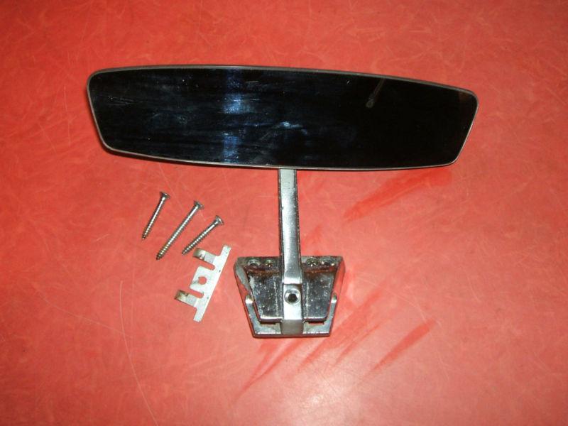 1966 67 dodge charger interior rear view mirror hemi mopar look!!