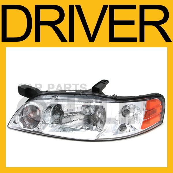00 01 nissan altima left head light lamp assembly new gle gxe se l/h replacement