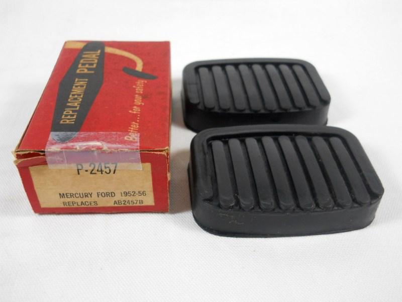 Vintage nos clutch & brake pedal set ~ 1952 1953 1954 1955 1956 ford mercury