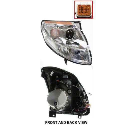 04-06 nissan maxima halogen headlight headlamp driver left lh side