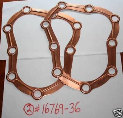 Harley 74" 80" big twin flathead copper head gasket 346