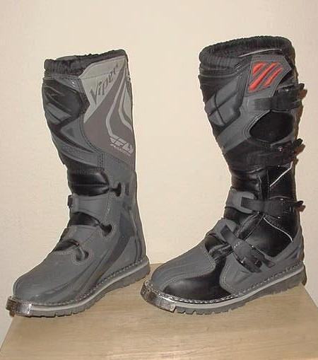 Fly racing 'viper'-mens fabulous gray/blk motocross/motorcycle/atv boots-sz 7