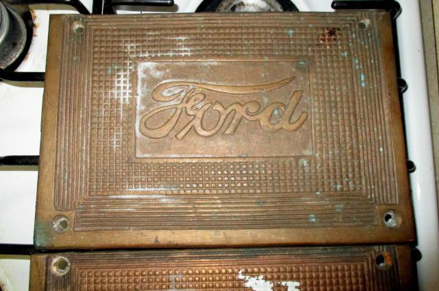 Ford model t brass era step plate running board original 1909 '10 '11 '12 '13 14