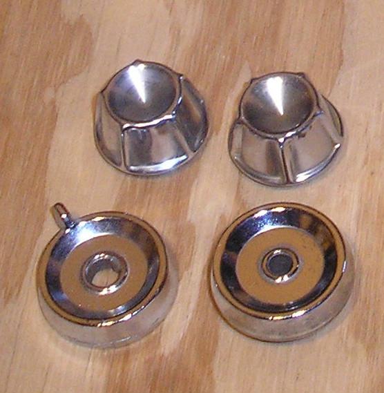 58 59 60 chevy original radio knobs