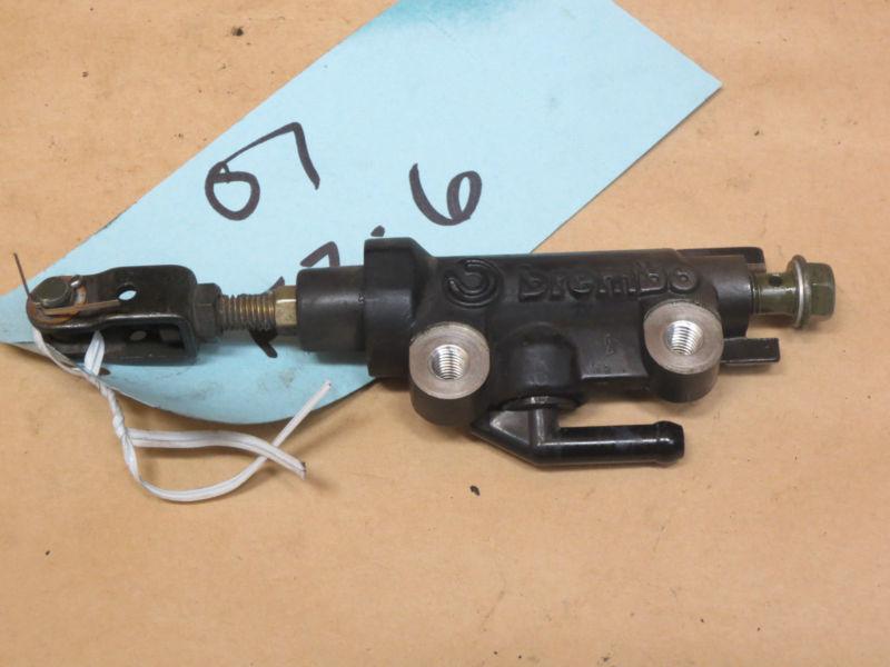 04 05 2006 2007 08 yamaha fz6 fz6s rear brake master cylinder oem 