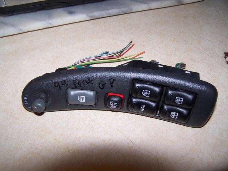 1999 pontiac grand prix window switch drivers door