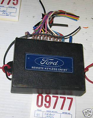 Mercury 89 grand marquis remote entry module 1989