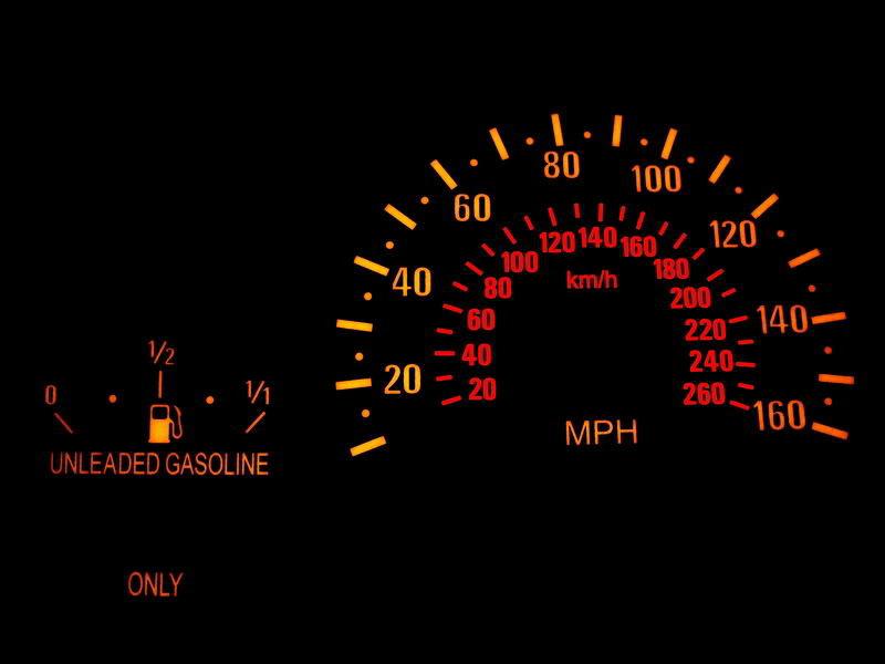 Bmw e36 us 91-99 plasma glow cluster speedo dashboard gauges dials 160 mph ba