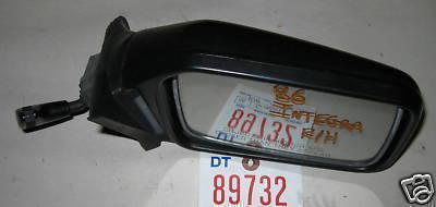 Integra side view mirror right/lever passengers side 1986 1987 1988 1989