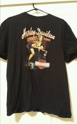 Harley davidson of tampa florida t shirt mens xl. harley chopper bobber