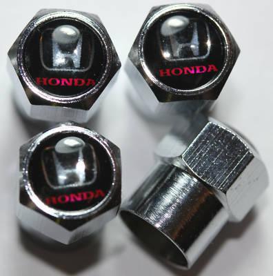 Honda name tire valve caps civic accord fit pilot fcx