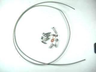 Harley bobber chooper brake hide line kit cut length t