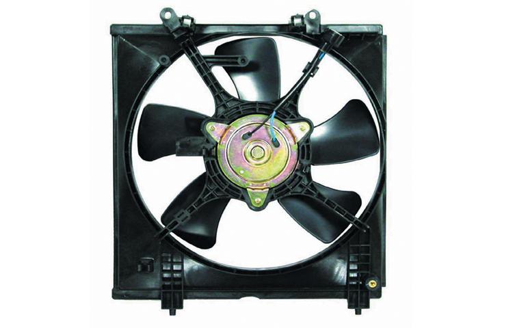 Depo replacement radiator cooling fan 02-02 mitsubishi lancer 2.0l mr464707