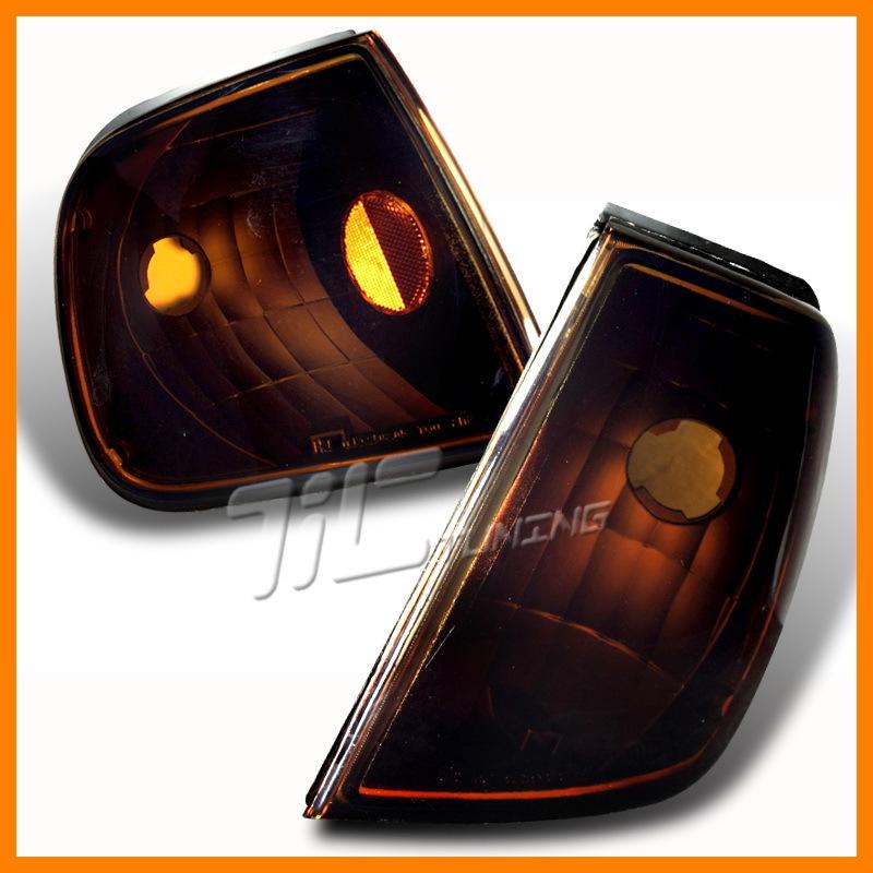 97-02 ford expedition suv amber smoke corner signal light lamps left+right set