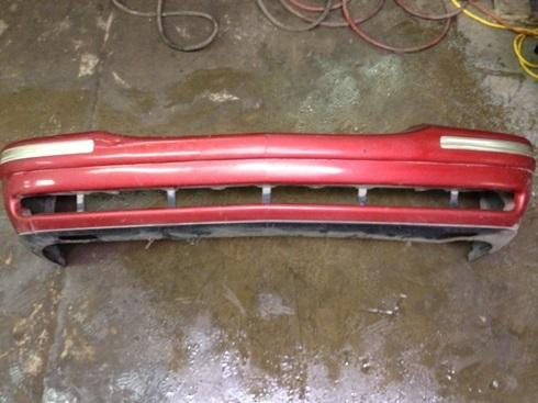 Cadillac deville front bumper red 1997 1998 1999