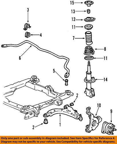 Chevrolet gm oem 10287717 stabilizer bar