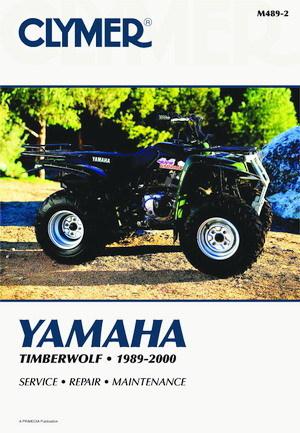 Clymer repair manual yamaha timberwolf yfm250, yfb250, yfb250fw