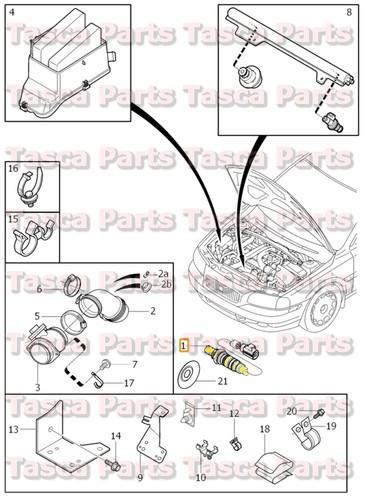 Brand new oem rear heated oxygen sensor 01-09 volvo s60 s80 v70 v70xc #8642230