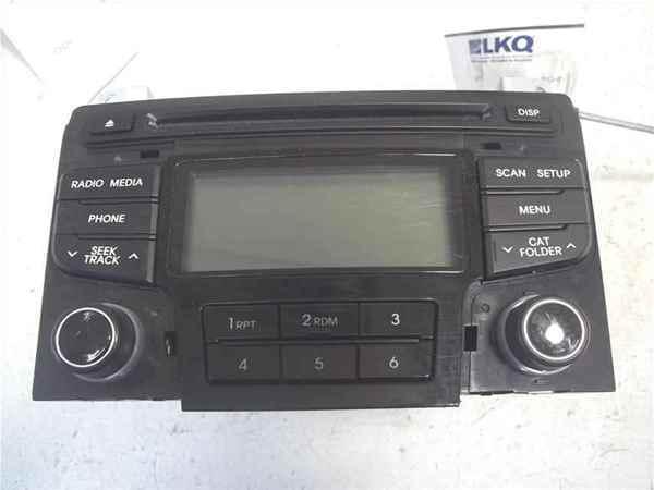 2012 sonata oem cd mp3 player radio 96180-3q600 lkq