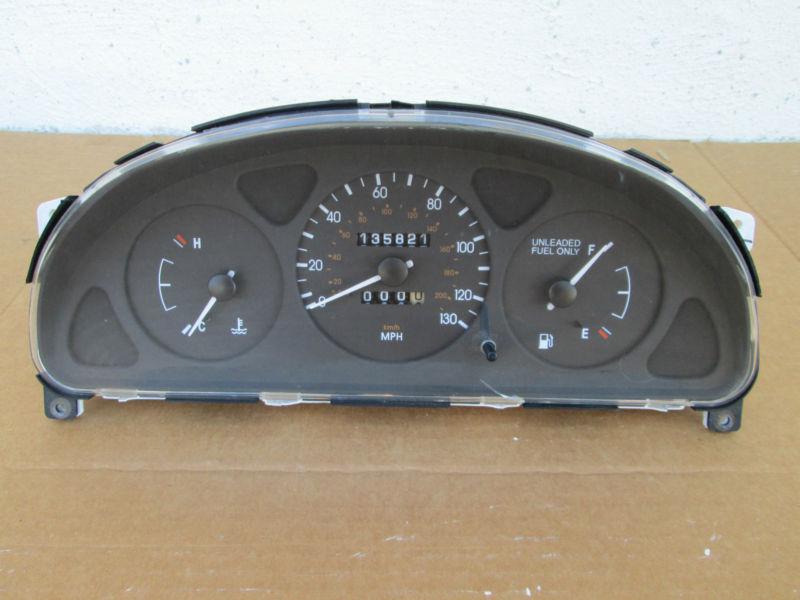 98 99 00 01 daewoo lanos speedometer instrument cluster with 135k miles 