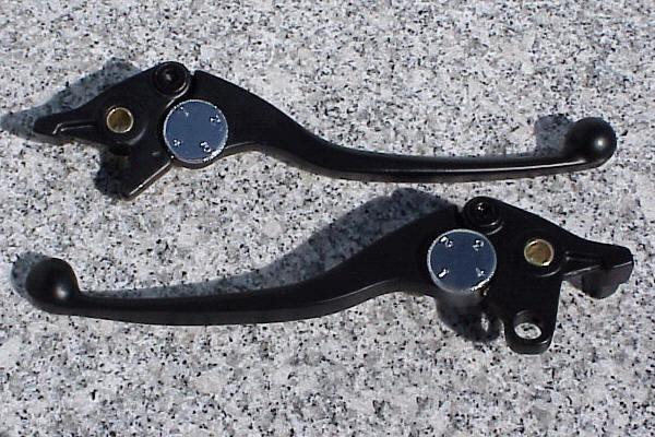 Kawasaki ninja zx7 zx7r zx9 zx11 zrx 1200 black levers