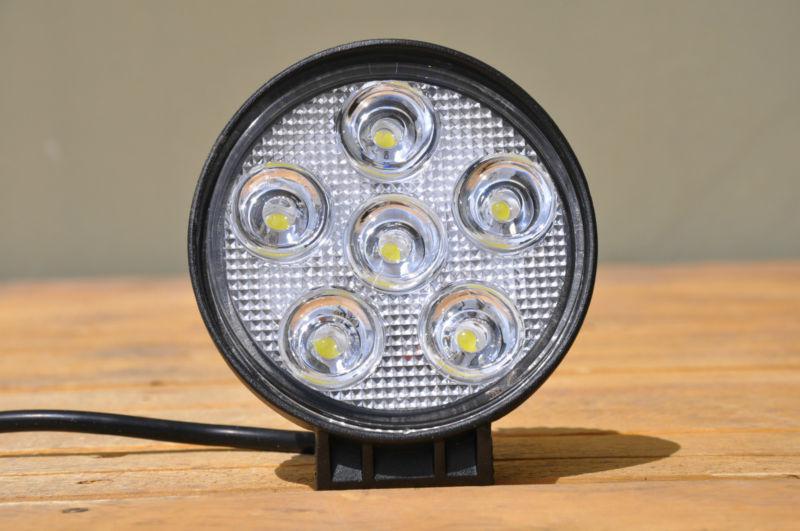 5" round ko off road led light spot 18w 1,200 lumen jeep wrangler rock crawler 