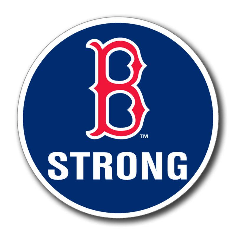 Boston strong "b" sticker decal fenway marathon remembrance  green monster