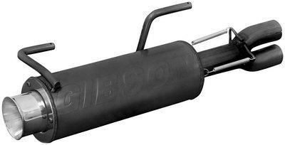 Gibson slip-on exhaust black for yamaha rhino 700 08-10