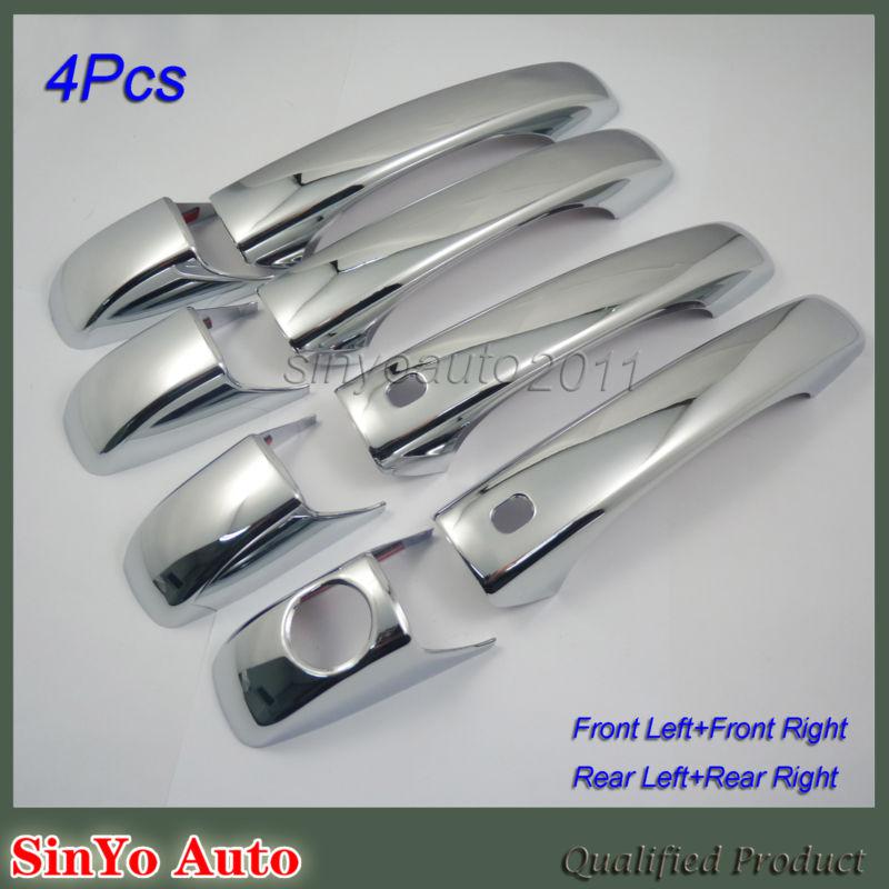 New exterior chrome door handle left right cover covers fit for jeep 1 set