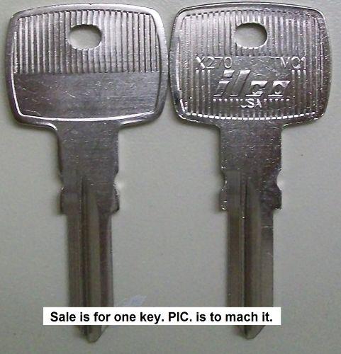 Bidding on one key blank for honda, italjet, ktm, malaguti mbk moto guzzy