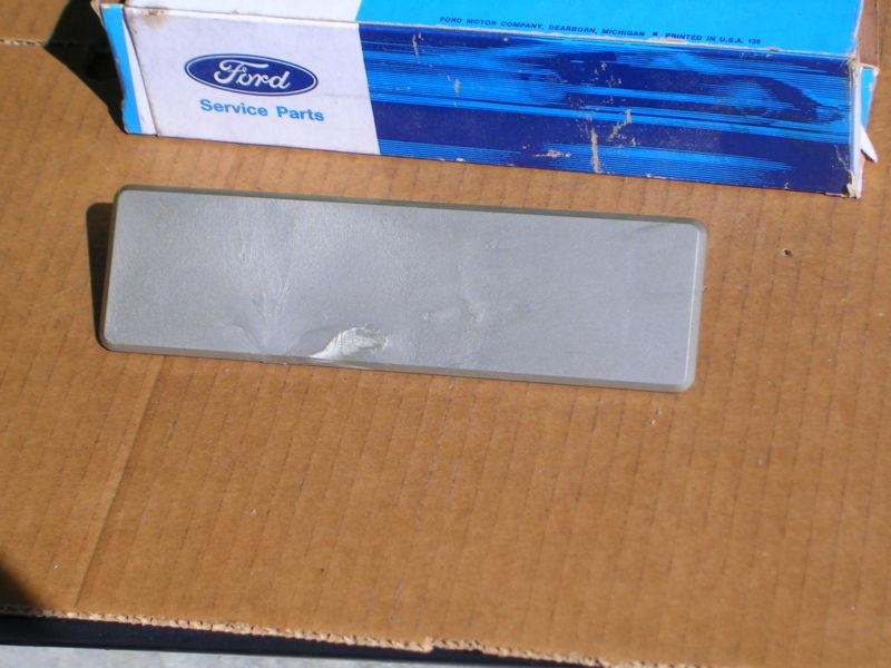 1968-71 torino fairlane nos ford radio blockoff cover  nib  c8oz fomoco