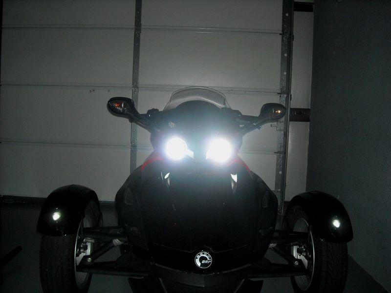 07 08 09 10 11 can am can-am spyder custom hid kit  *h.i.d.*  xenon 