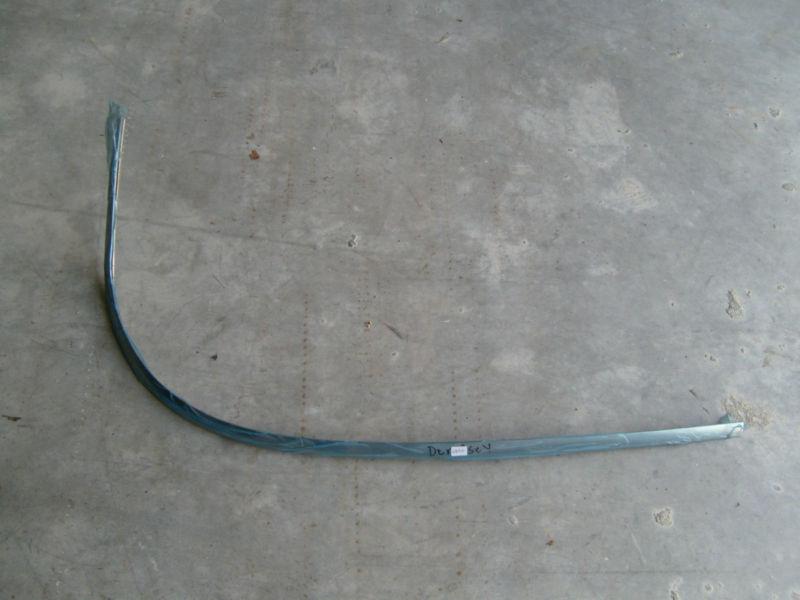 55 56 57 chevy 2 dr hardtop left lower rear window trim molding