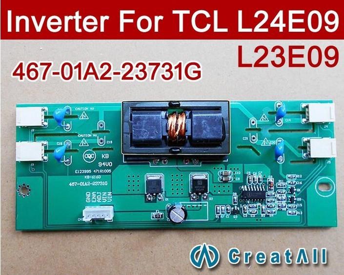 New 467-01a2-23731g 4 ccfl lcd tv inverters for tcl l24e09 l23e09 l23k01 