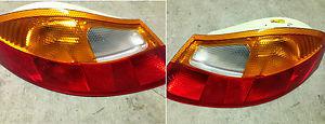 Porsche boxster 986 tail lights housing, both right and left sides. sold as pair