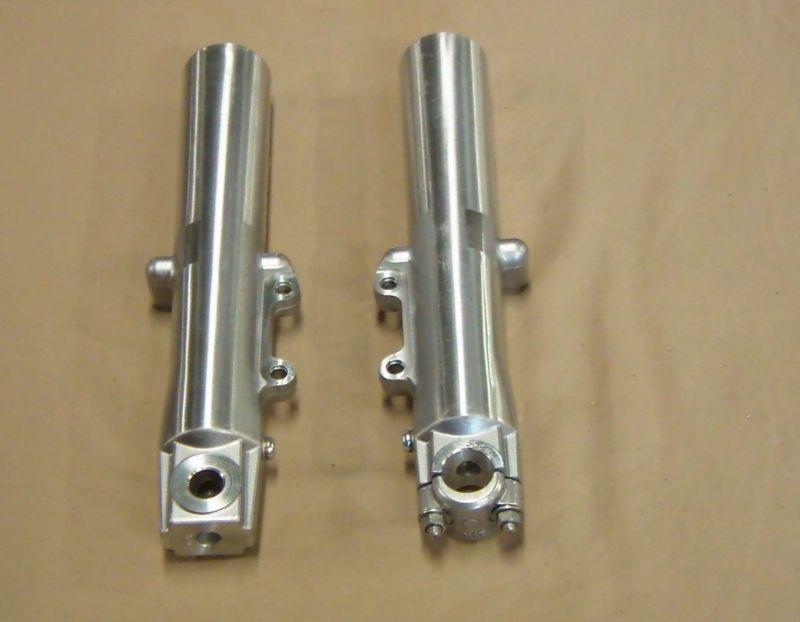 Harley davidson fork lower pair dresser cruiser motorcycle cafe street flh showa