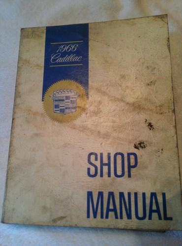 1966 cadillac shop manuals