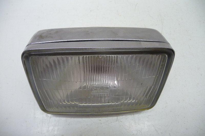 #3253 honda vt500 vt 500 shadow chrome headlight bucket & lamp