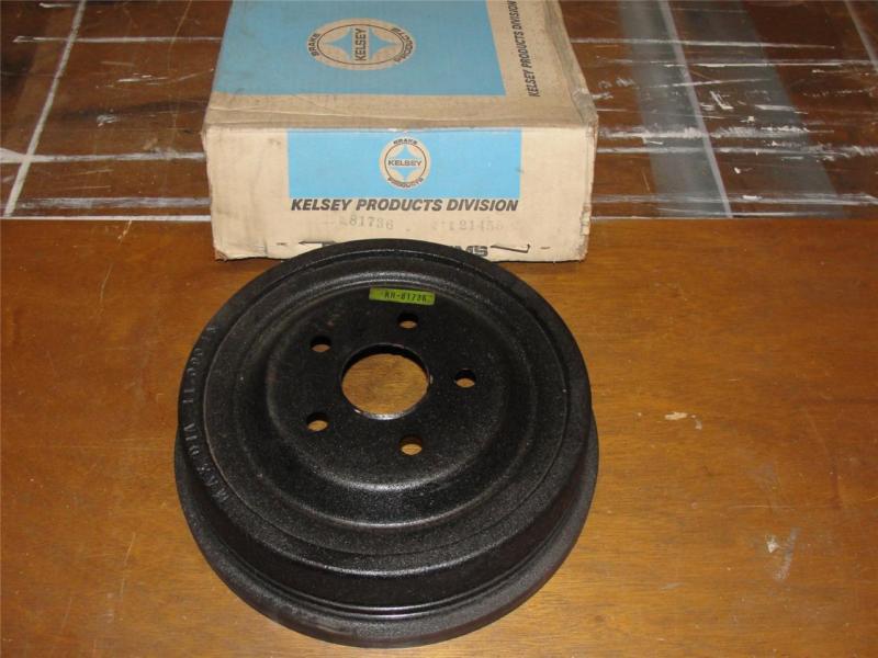 Nos 1965 1966 1967 1968 ford kelsey brake drum x-21455